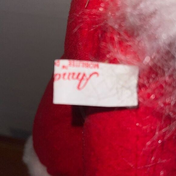 Vintage Annalee Christmas 18” Poseable Santa HANDPAINTED USA - Picture 8 of 15